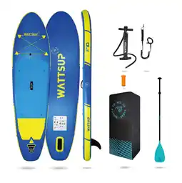 Decathlon SUP Opblaasbare Balade First F10' Dropstitch 305x81x15cm 10'x32x6” aanbieding