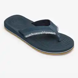 Decathlon Herenteenslippers 550 jeansblauw aanbieding