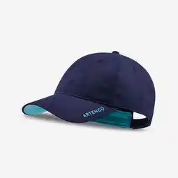 Decathlon TENNISPET TC 500 MARINEBLAUW TURQUOISE MAAT 56 aanbieding