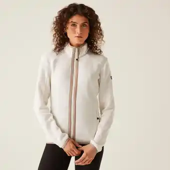 Decathlon REGATTA Regatta Fleeces Elzie DAMES Blanc De Blanc aanbieding