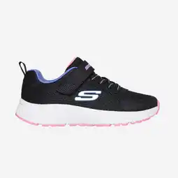 Decathlon Kindersneakers Go Run Consistent zwart roze aanbieding