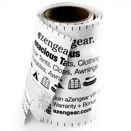 Decathlon Transparante en waterdichte, sterke tape, reparatieset voor donsjacks en tenten aanbieding