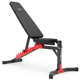 Decathlon Verstelbare multifunctionele trainingsbank Marbo Sport MH-L115 aanbieding