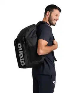 Decathlon Arena Rugtas Team Zwart aanbieding