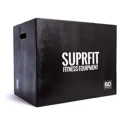 Decathlon Suprfit Baltrun Zwart Hout Plyobox 3 in 1 aanbieding