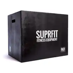 Decathlon Suprfit Baltrun Zwart Hout Plyobox 3 in 1 aanbieding
