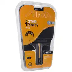 Decathlon Tafeltennisbatje STIGA Trinity - 3-Star aanbieding