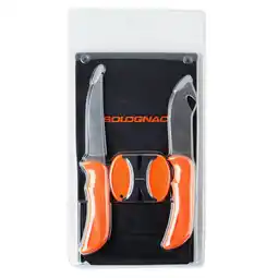 Decathlon Set van messen en messenslijper voor wildverwerking aanbieding