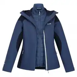 Decathlon Dames Wentwood VII 2 in 1 Waterdichte jas (Donker denim/navy) aanbieding