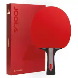 Decathlon Tafeltennisbat JOOLA CARBON RED CARBON PRO aanbieding