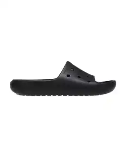Decathlon Flip-flops Crocs Model Classic Slide V2 Kleur Zwart aanbieding