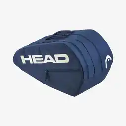 Decathlon HEAD Base Padeltas Medium - Donkerblauw - GEEL - unisex aanbieding