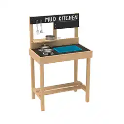 Decathlon Buitenkeuken voor kinderen KLEINE KOK FSC aanbieding