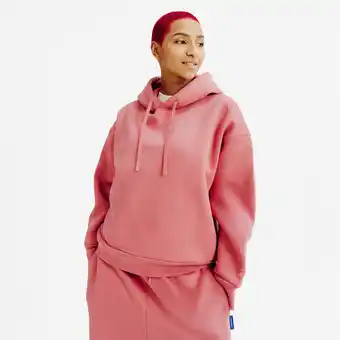 Decathlon Dameshoodie Elementals roze aanbieding