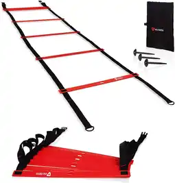 Decathlon Premium Trainingsladder 2 x 3 m - Voetballadder met Grondanker & Tas aanbieding