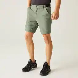 Decathlon Short Hiking Heren Lichtgewicht Waterafstotend Travel Light Packaway aanbieding