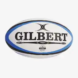 Decathlon Rugbybal Omega maat 5 wit/blauw aanbieding