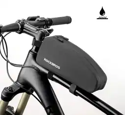 Decathlon ROCKBROS Fietsframetas MTB Fiets Bovenbuis Stuurtas, Zwart, 1L aanbieding