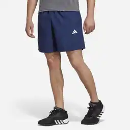 Decathlon Fitness short heren blauw aanbieding