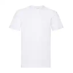 Decathlon Unisex Super Premium Tshirt voor volwassenen (Wit) aanbieding