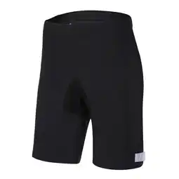 Decathlon Korte regenbroek - Fiets - Heren - P-Seattle Short - zwart aanbieding