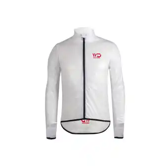 Decathlon Wit fietsregenjack aanbieding