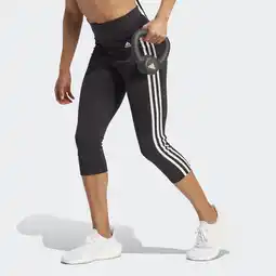 Decathlon Designed To Move High-Rise 3-Stripes 3/4 Sportlegging aanbieding