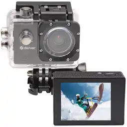 Decathlon Action Camera Full HD - 30M Waterdicht - Incl. Accessoires - AT324 aanbieding