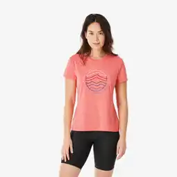 Decathlon Wandel-T-shirt voor dames aanbieding