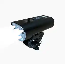 Decathlon Fietsverlichting Voorlicht USB Oplaadbaar 2200 Lumen - Racefiets/MTB LED aanbieding