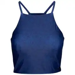 Decathlon Dames Harlow Palm Leaf Zwemtop (Blauw) aanbieding