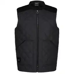 Decathlon Gewatteerde bodywarmer voor heren (Zwart) aanbieding