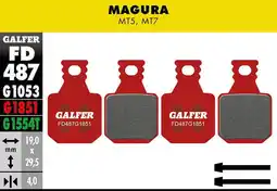 Decathlon Geavanceerd remblok - Magura MT5, MT7 aanbieding