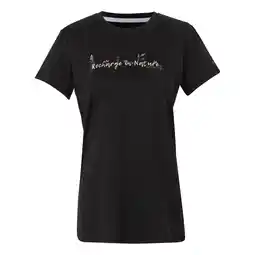 Decathlon Dames Fingal IX Tekst Tshirt (Zwart) aanbieding