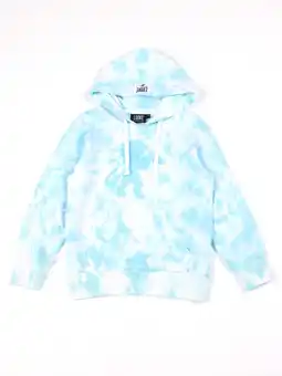 Decathlon Leone Tie Dye non-sweatshirt pull-on sweatshirt met capuchon voor kinderen aanbieding