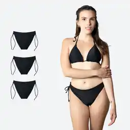 Decathlon Set 3 Menstruatie bikini Brazilian tieners Moderate Flow aanbieding