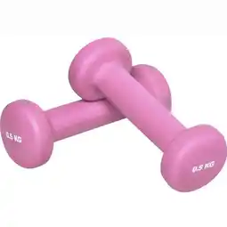 Decathlon Dumbellset - Halterset - Aerobics - Vinyl - 1 kg (2 x 0,5 kg) aanbieding