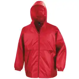 Decathlon Heren Kern Lichtgewicht Waterdicht Schild Winddicht Jasje (Rood) aanbieding