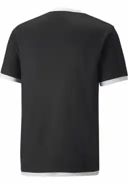 Decathlon teamLIGA voetbalshirt voor heren PUMA Black White aanbieding