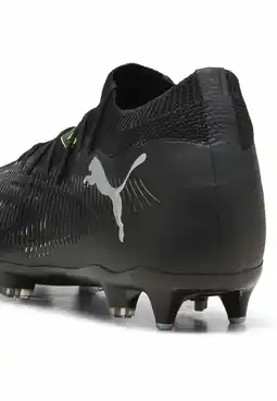 Decathlon FUTURE 8 MATCH MxSG voetbalschoenen PUMA Black Cool Light Gray Fluo Green aanbieding