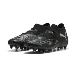 Decathlon FUTURE 8 MATCH MxSG voetbalschoenen PUMA Black Cool Light Gray Fluo Green aanbieding