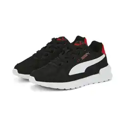 Decathlon Graviton AC sneakers kinderen PUMA Black White Red aanbieding