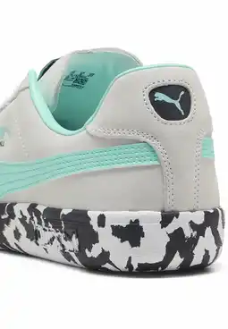 Decathlon PUMA UNTMD uniseks handbalschoenen PUMA White Electric Peppermint Black Green aanbieding