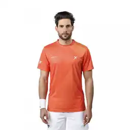 Decathlon Padel T-shirt Korte Mouw Drop Shot Airam Juan Martin Diaz Rood aanbieding