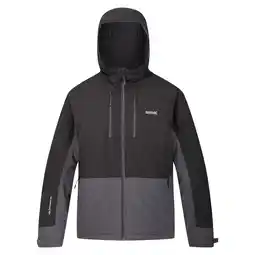 Decathlon Heren Highton III Stretch Gewatteerde Jas (Zwart/Ash) aanbieding