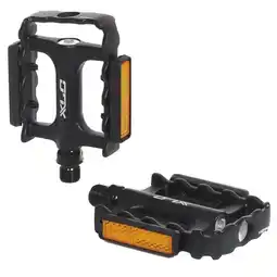 Decathlon Pedaal Atb Ultralight Ii Aluminium Zwart Stel Pdm11 aanbieding