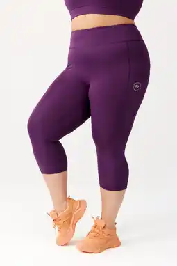 Decathlon Dames legging 3/4 Rough Radical Control Plus Size aanbieding
