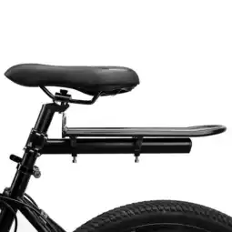 Decathlon Fiets Bagagedrager - tot 9 KG - Zwart - MTB Racefiets Bagagerekje Verlenger aanbieding