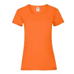Decathlon Dames Valueweight TShirt (Oranje) aanbieding
