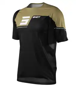 Decathlon Shirt met Korte Mouwen Shot Revolt Zwart/Goud Kind aanbieding